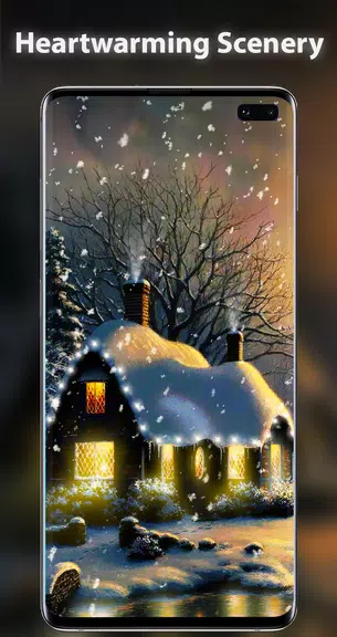 Snow Live Wallpaper Zrzut ekranu 4