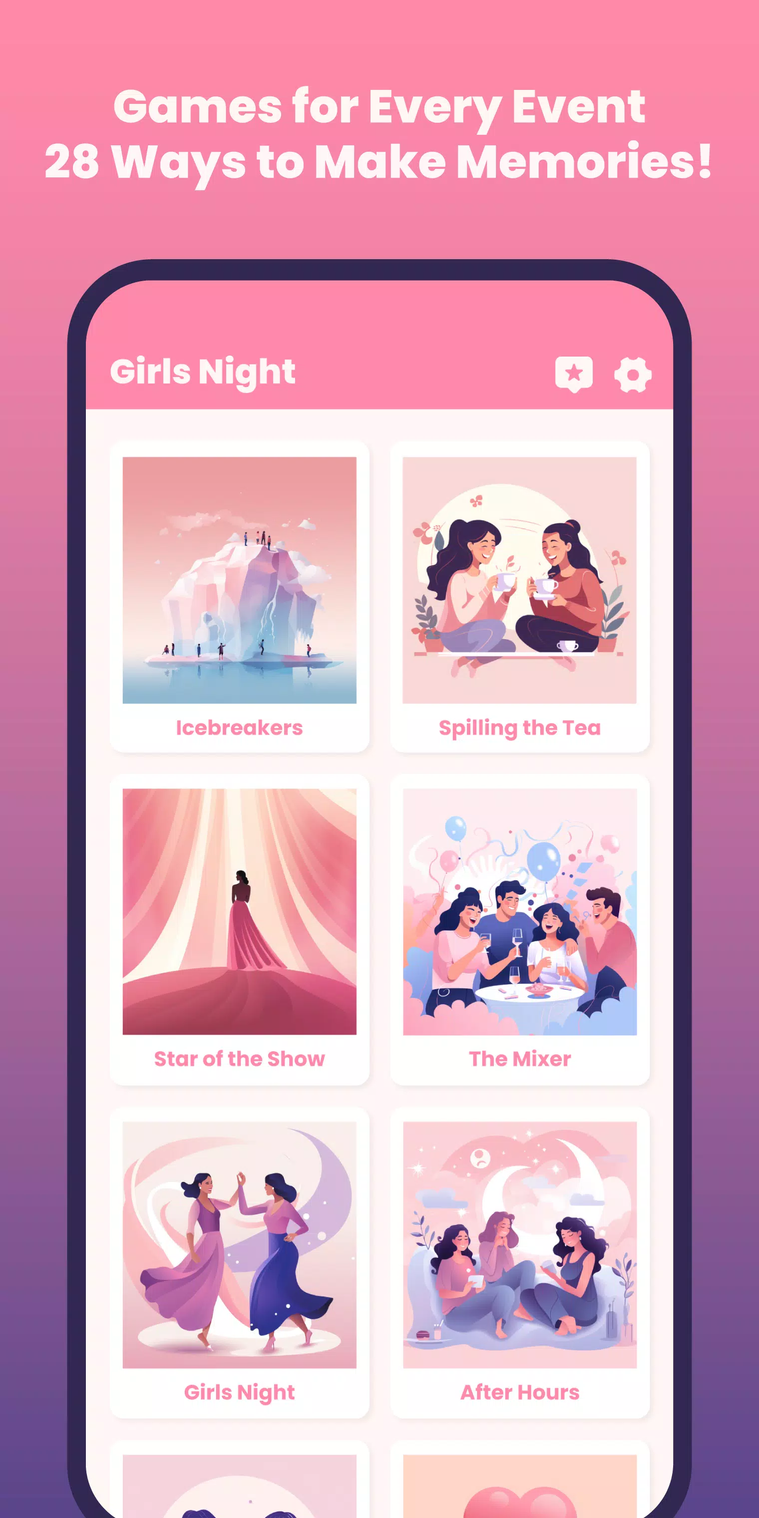 Girls Night - Group Party Game Screenshot 1