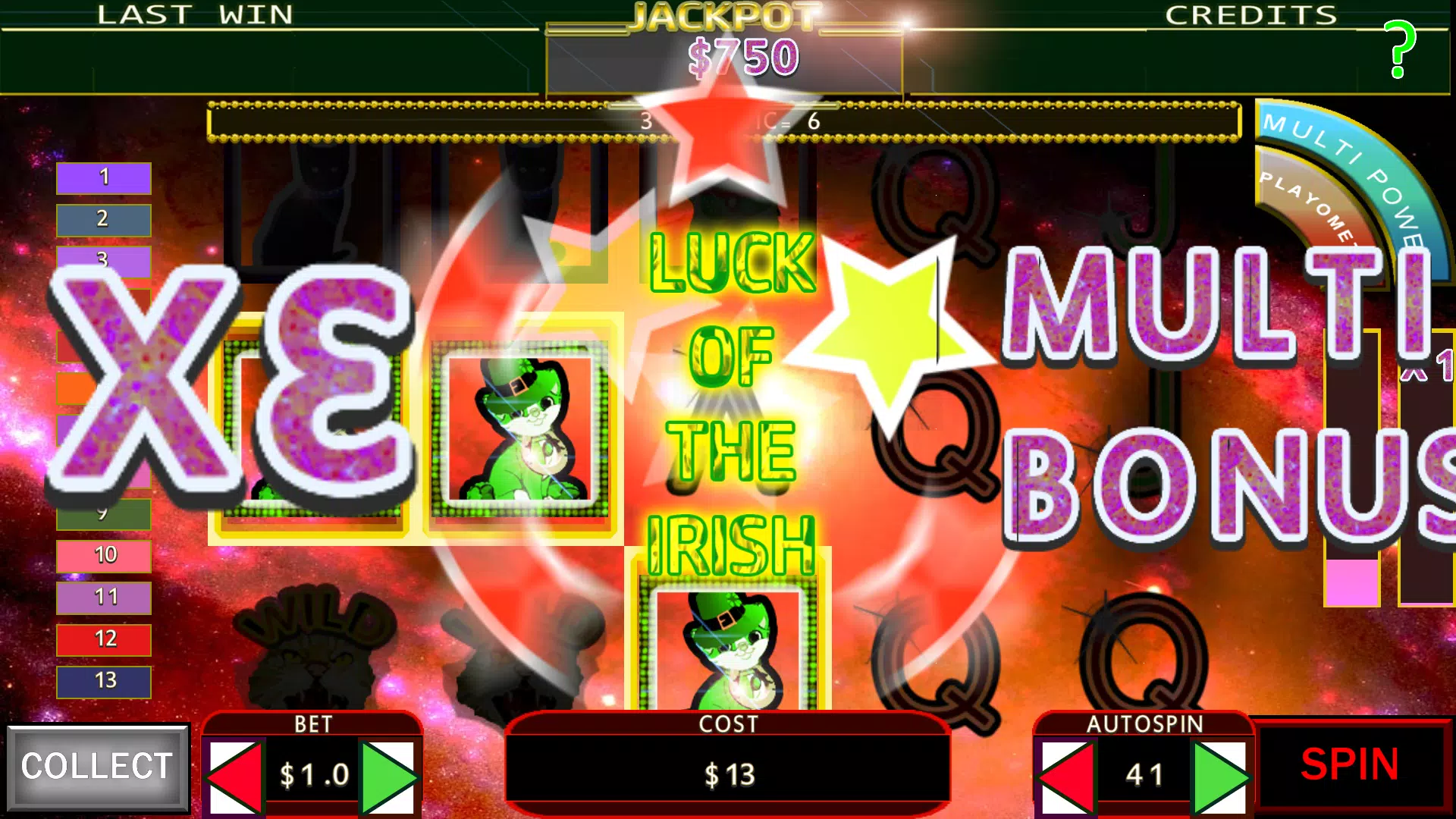 Lucky Beckoning Kitty Fruit Machine Screenshot 2