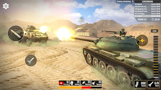 Tank Fury: Battle of Steels Tangkapan skrin 2