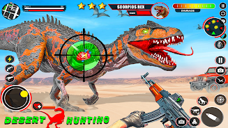 Animal Hunter:Dino Shooting Captura de pantalla 4