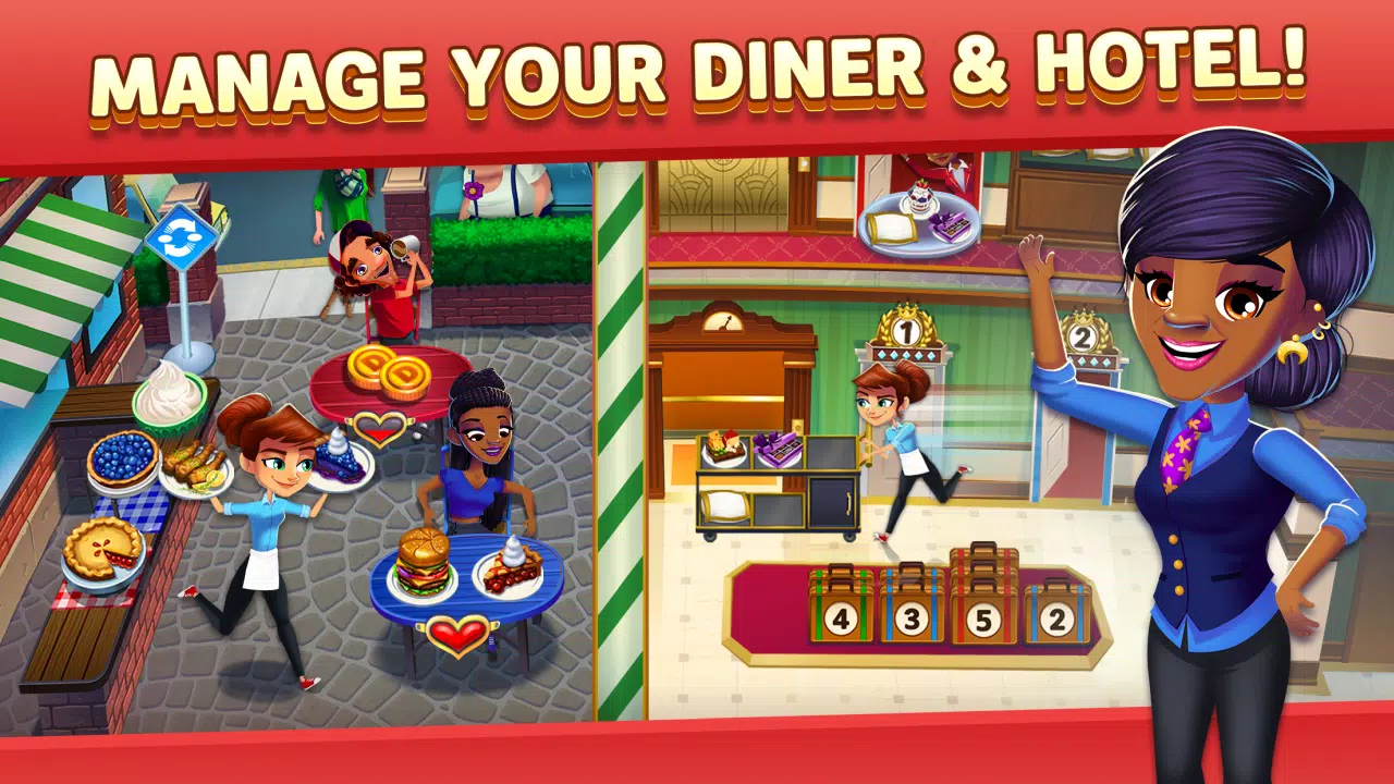 Diner DASH Adventures Tangkapan skrin 2