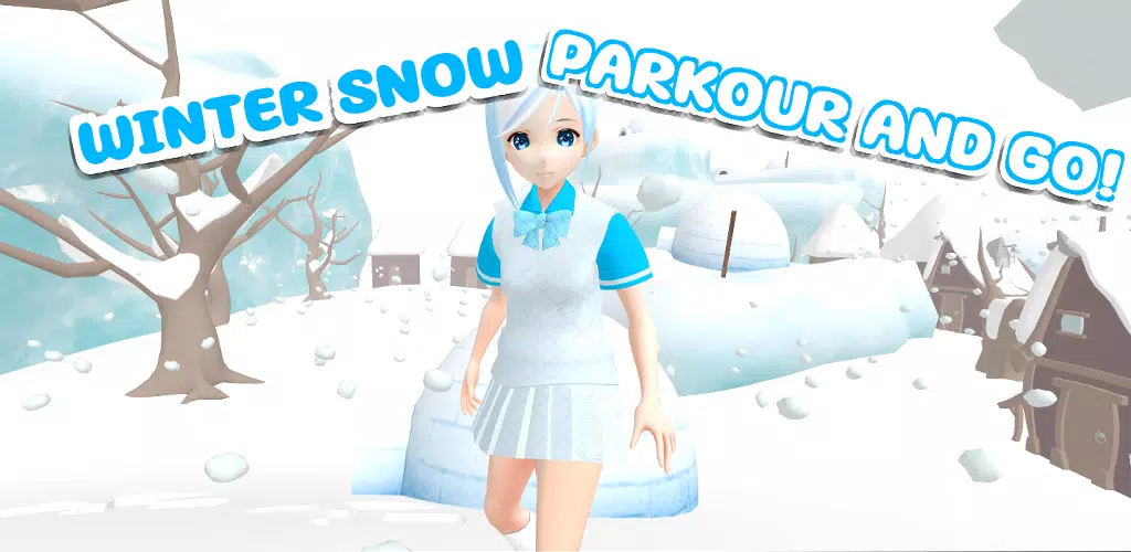 Props Winter Ice Snow Obby Captura de tela 1