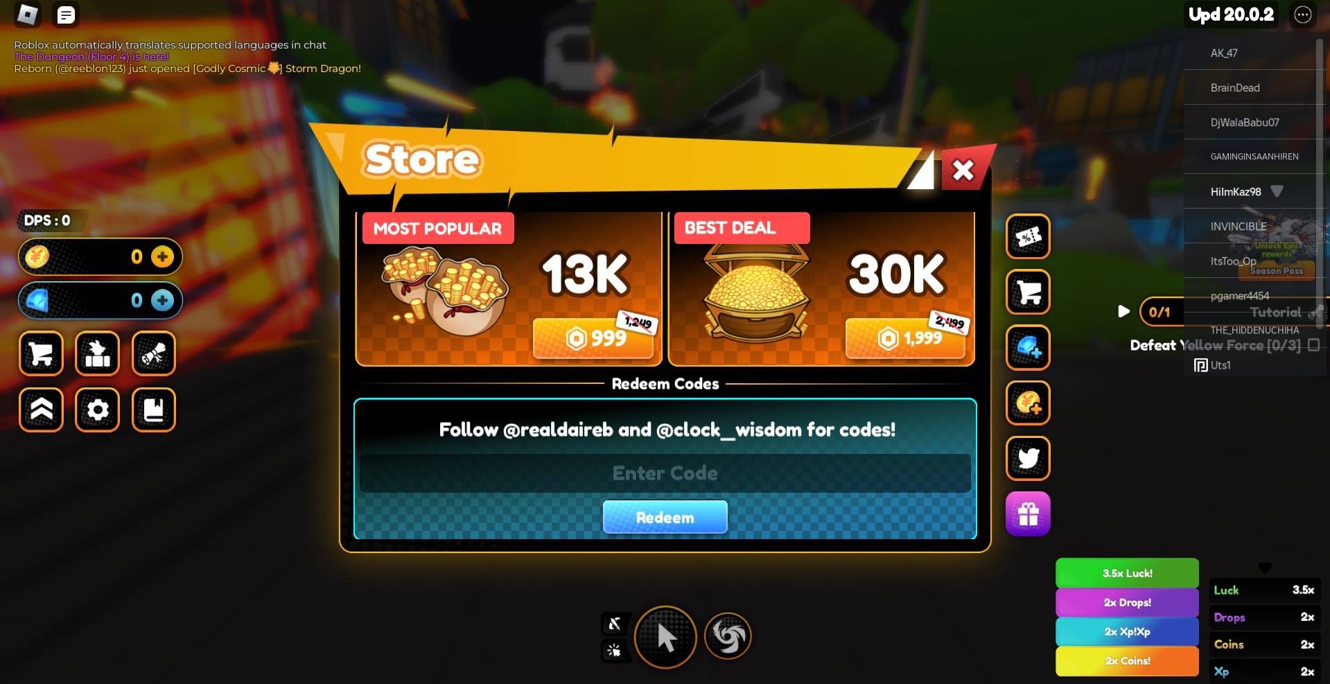 Anime Champions Simulator – Lahat ng Gumagana na Code ng Redeem Enero 2025