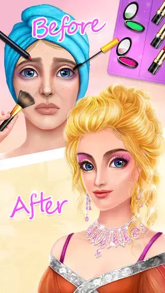 Fashion Game: Makeup, Dress Up Captura de pantalla 3