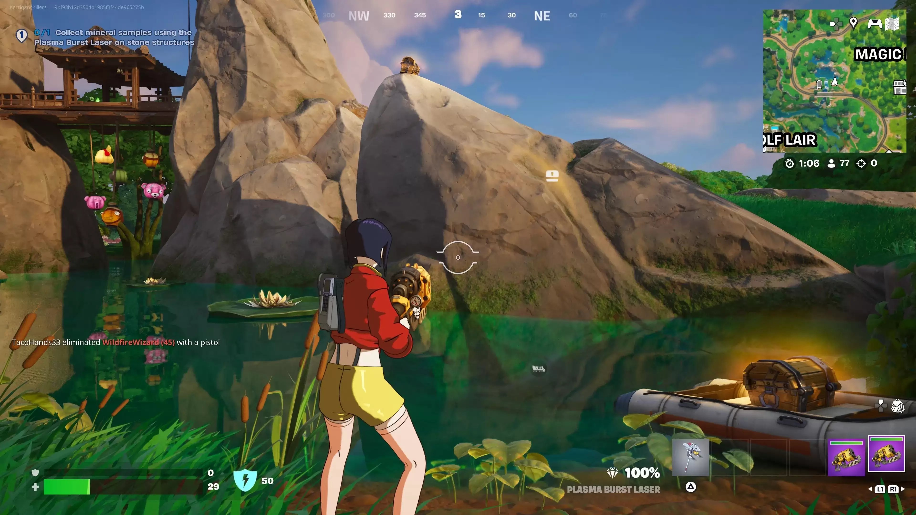 Fortnite Kapitel 6: Plasma Laser Mineral Minering Guide