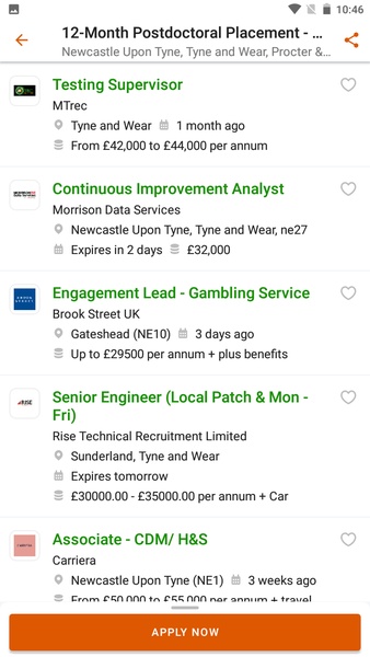 Totaljobs - UK Job Search App Screenshot 1