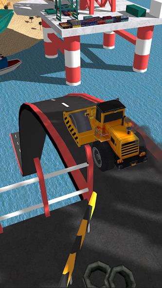 Stunt Truck Jumping Mod Captura de tela 2