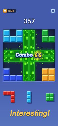 Block Blast - Block Puzzle Tangkapan skrin 2