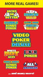 Video Poker Deluxe Captura de tela 2