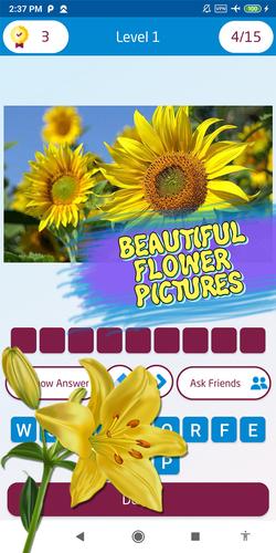 Guess the flower ภาพหน้าจอ 4