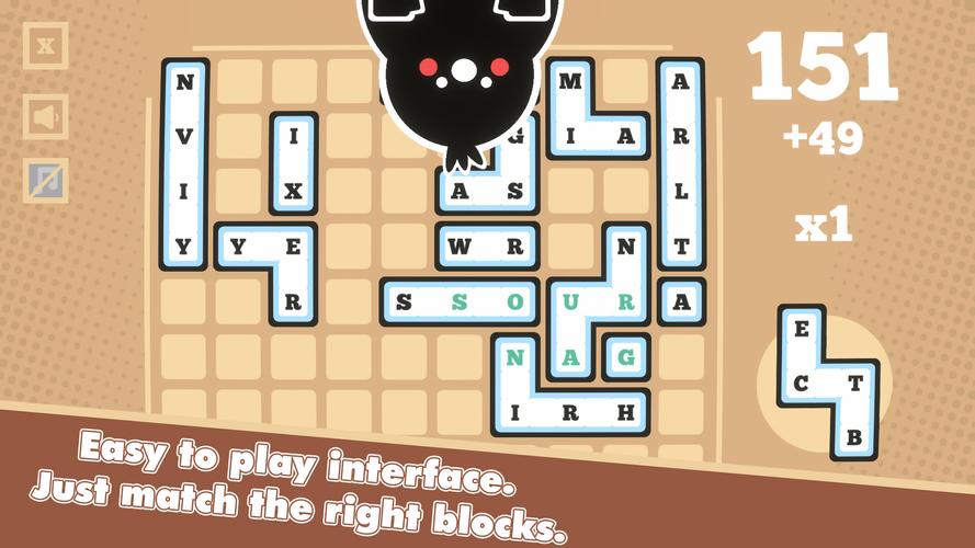 Word Block Puzzle Скриншот 2