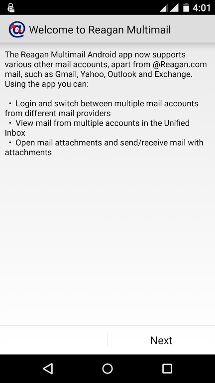 ReaganMail By Reagan.com LLC ภาพหน้าจอ 1
