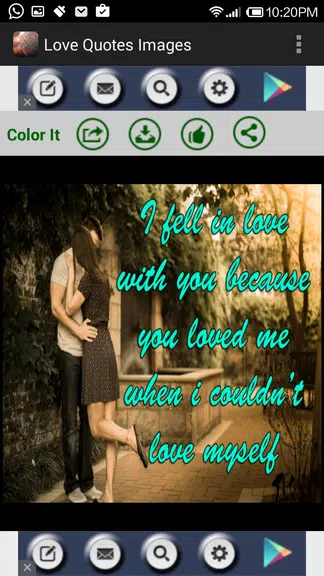 Romantic Love Quotes & Images Tangkapan skrin 4