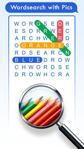 Schermata 100 PICS Word Search Puzzles 1