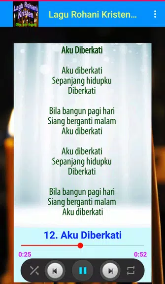 Lagu Rohani Kristen Offline Скриншот 3