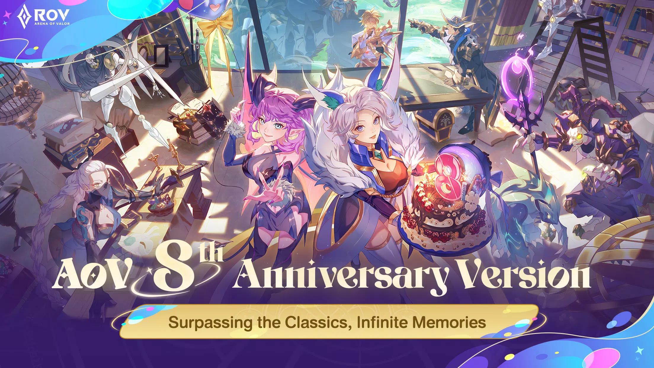 Garena RoV: 8th Anniversary! Schermafbeelding 1