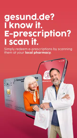 gesund.de - E-Prescription App Screenshot 1