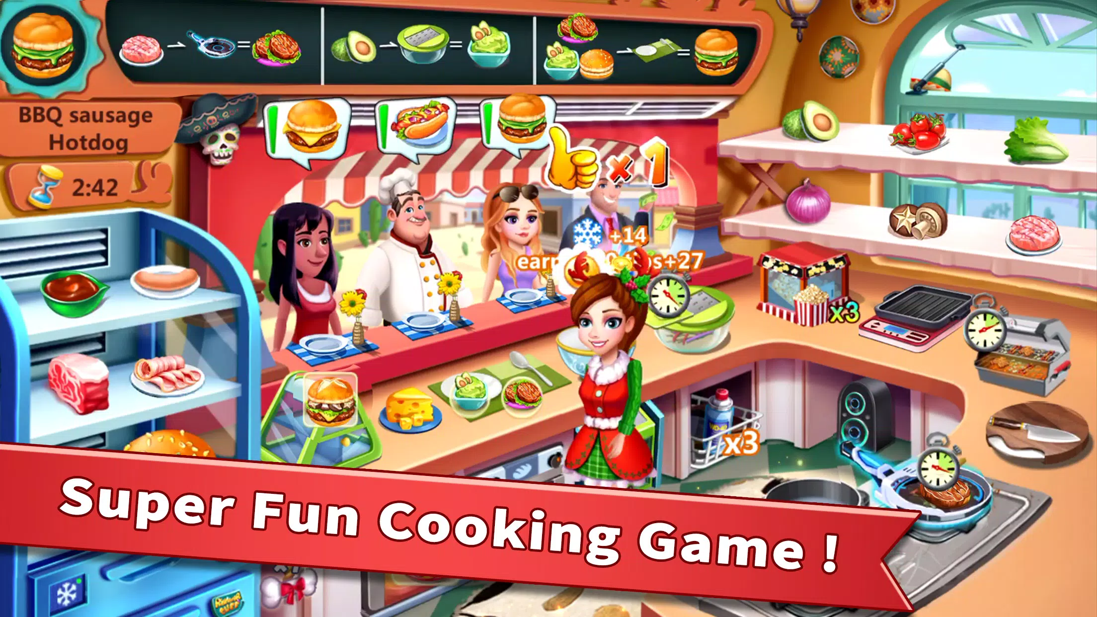 Rising Super Chef - Cook Fast Ảnh chụp màn hình 1