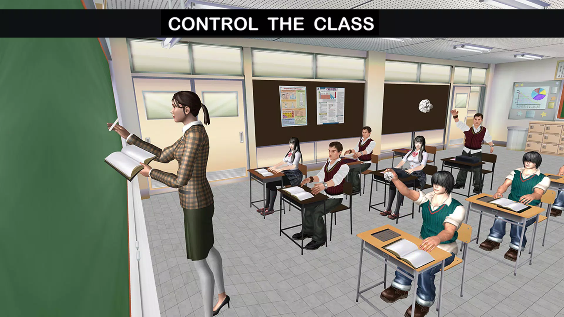 School Intelligent Teacher 3D Captura de pantalla 4