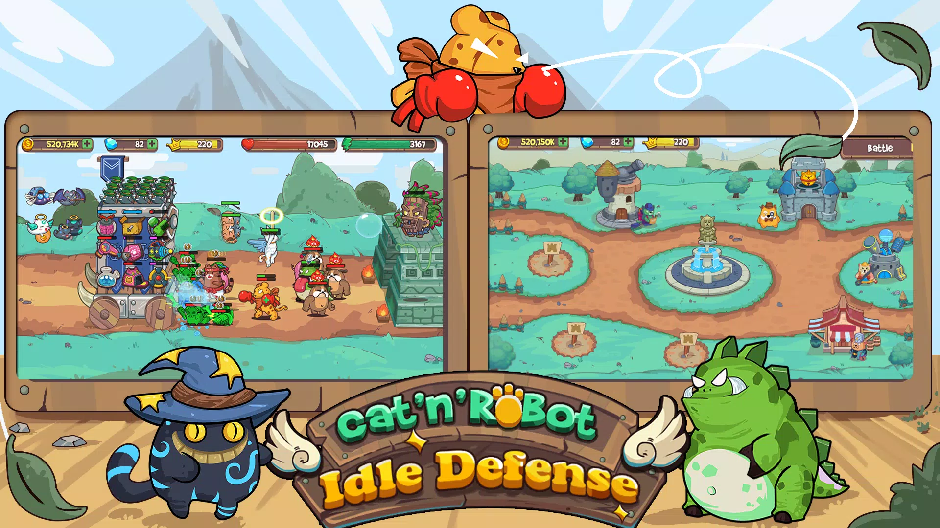 CatnRobot Idle TD: Battle Cat ဖန်သားပြင်ဓာတ်ပုံ 2