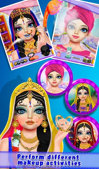 Indian Gopi Doll Fashion Salon Скриншот 2