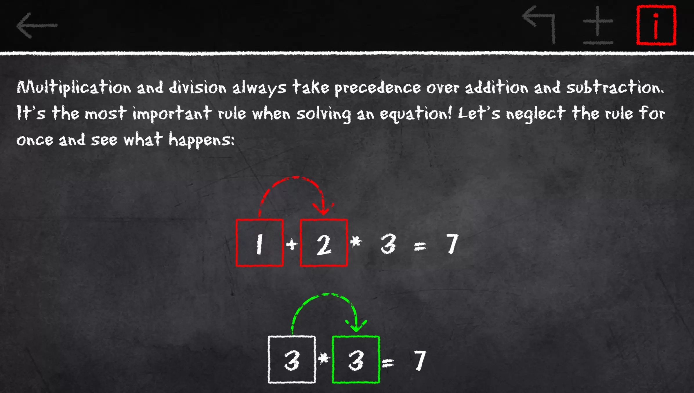 x=1: Learn to solve equations应用截图第3张