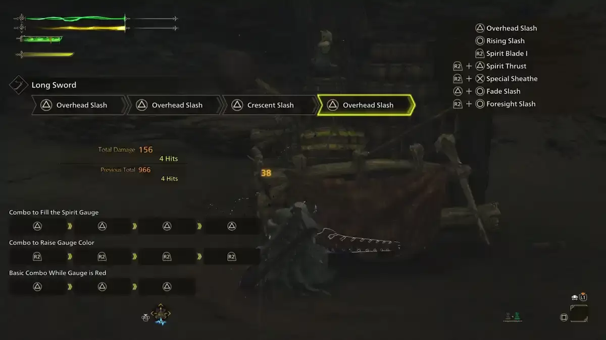 Monster Hunter Wilds Long Sword Combos