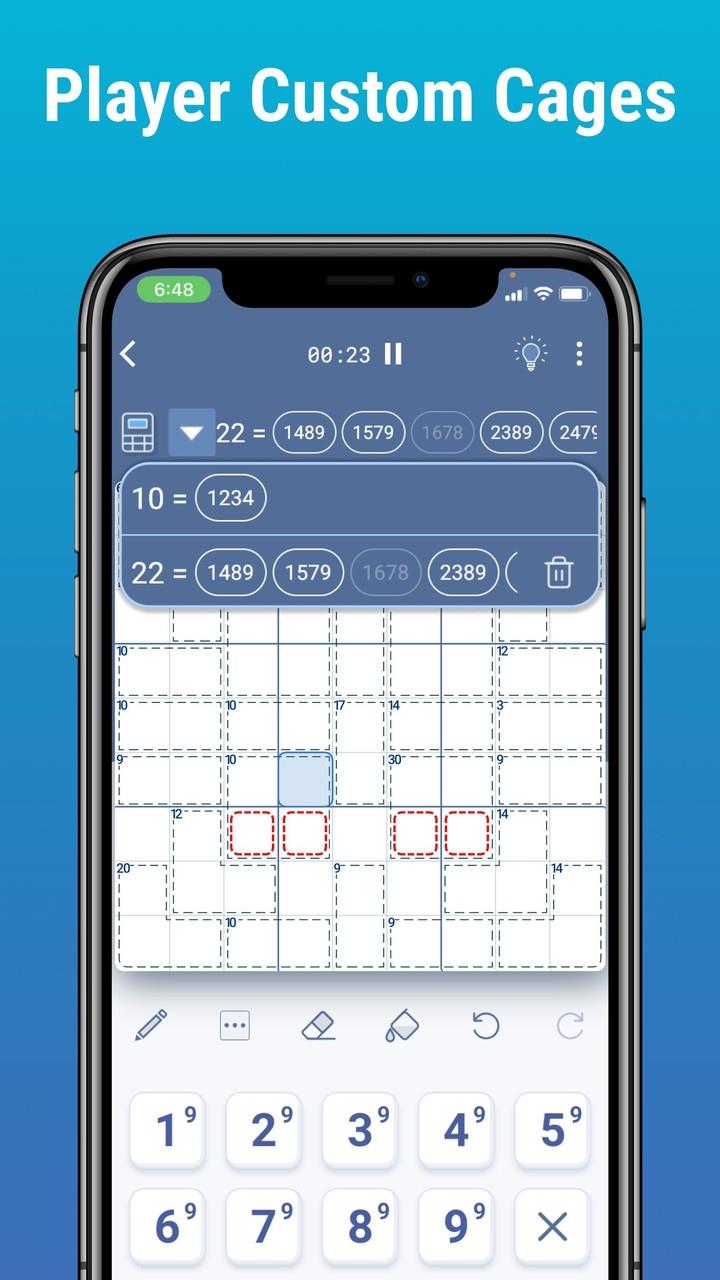 Killer Sudoku by Logic Wiz Screenshot 4