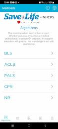 MediCode: ACLS, BLS & PALS Captura de tela 1