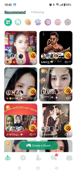 Gemgala - Party & Chat & Games Ảnh chụp màn hình 4