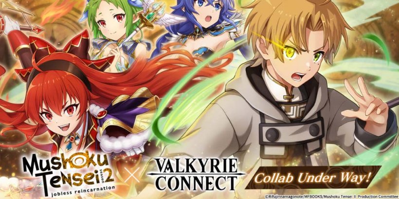 Współpraca Mushoku Tensei dodaje postacie i innowacje do Valkyrie Connect