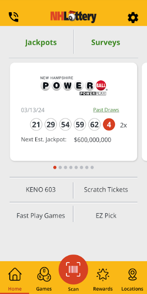 NH Lottery Screenshot 1