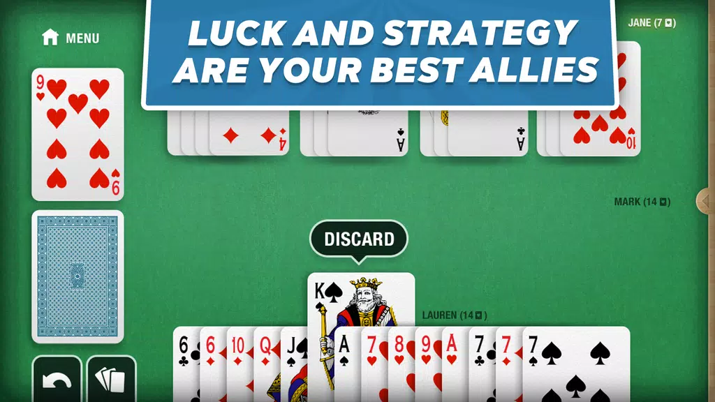 Rummy - classic card game Captura de tela 1