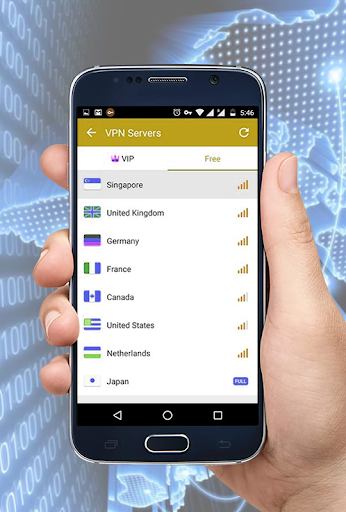 Schermata VPN Master -free VPN Proxy 2017 3