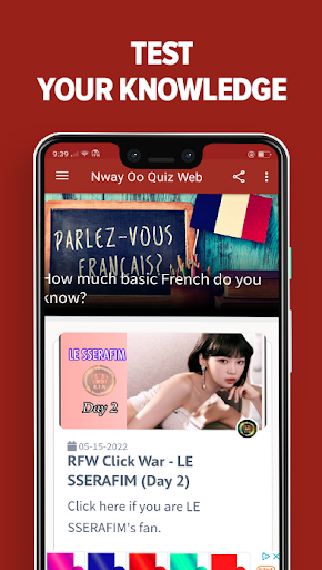 Nway Oo Quiz Web Ảnh chụp màn hình 4