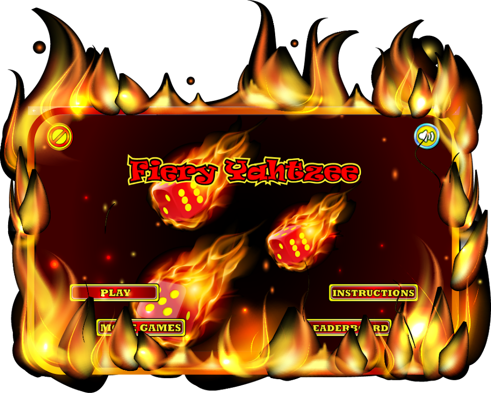 Flaming Yatzy - Ignited Dice স্ক্রিনশট 1