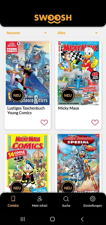 Swoosh Comics应用截图第1张