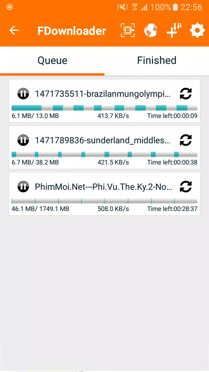 FDownloader ภาพหน้าจอ 3