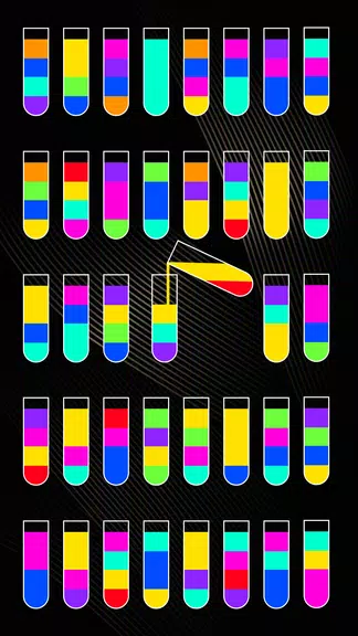 Schermata SortPuz 3D: Water Color Sort 1