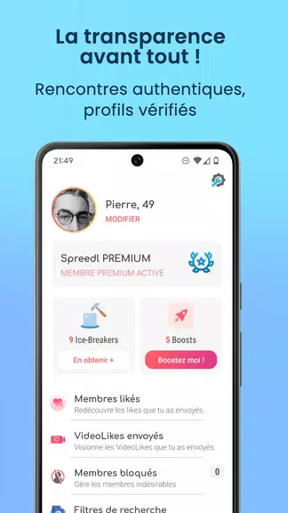 Spreedl : Video Dating Tangkapan skrin 3