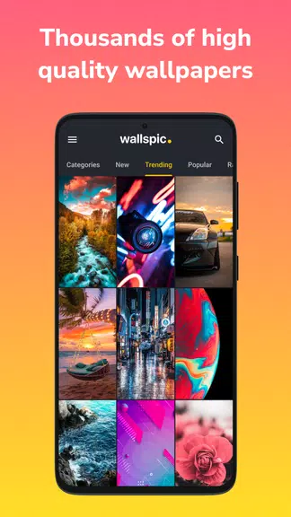 Wallpapers 4K, HD Backgrounds स्क्रीनशॉट 1