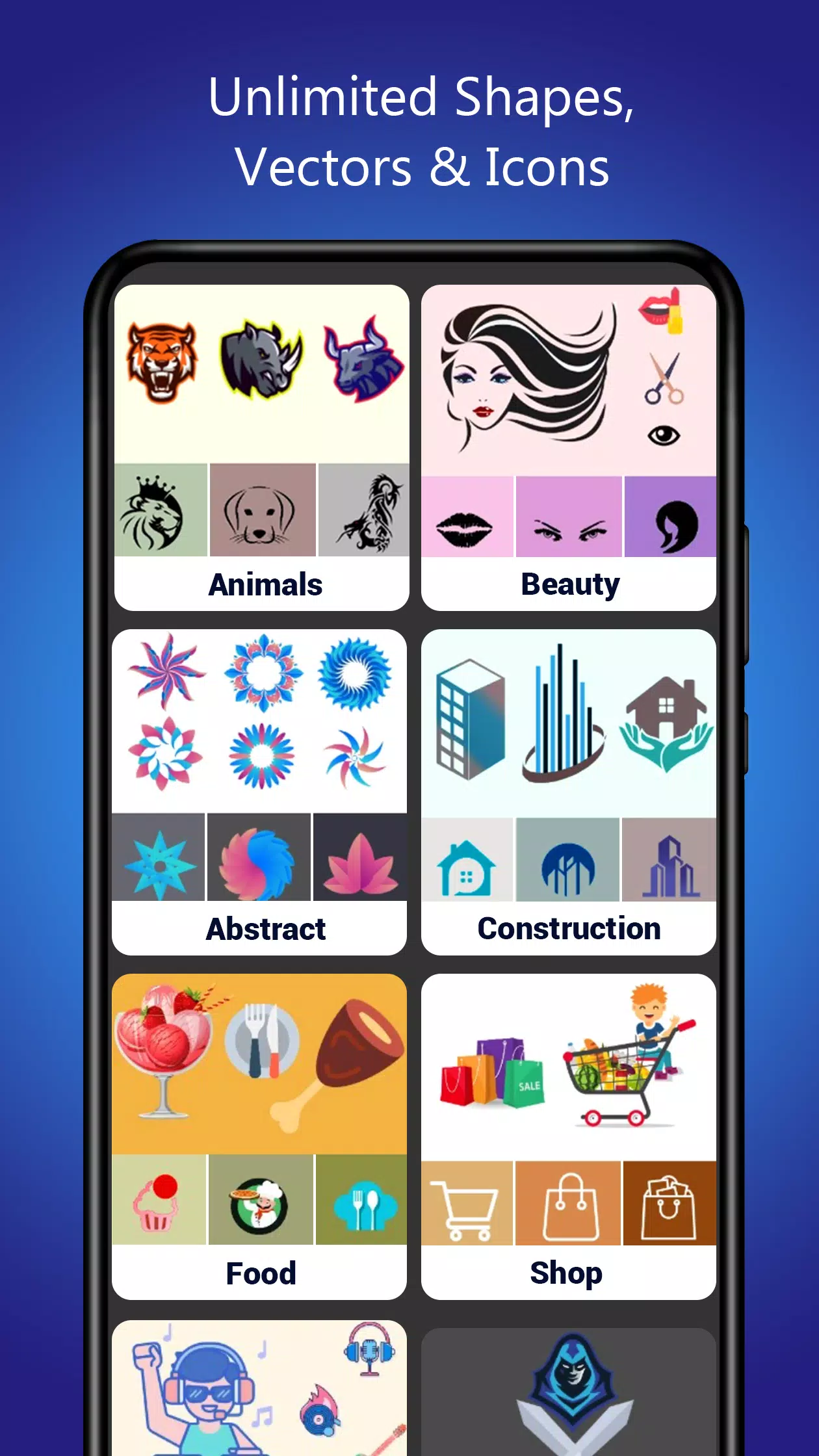 Logo maker Design Logo creator स्क्रीनशॉट 3