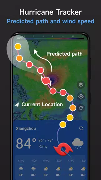 Live Weather & Radar Map Ảnh chụp màn hình 2