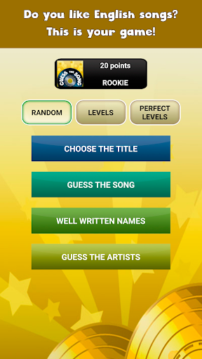 Guess the song - music games Ảnh chụp màn hình 2