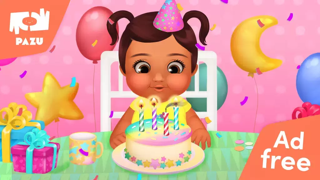 Baby Birthday Maker Game Capture d'écran 2