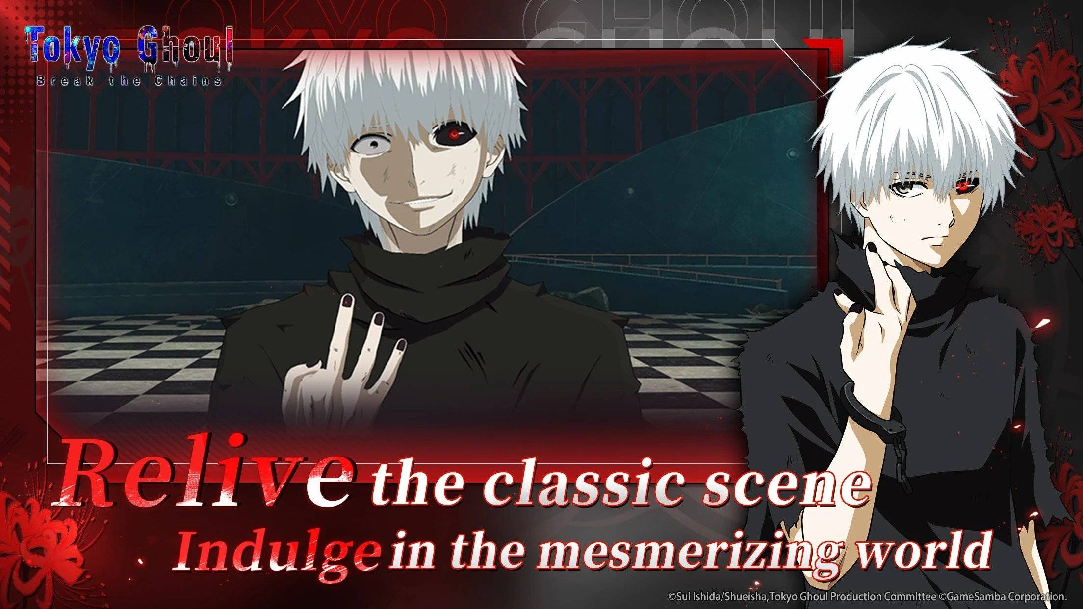 Gra Tokyo Ghoul przyjmuje już wstępne rejestracje