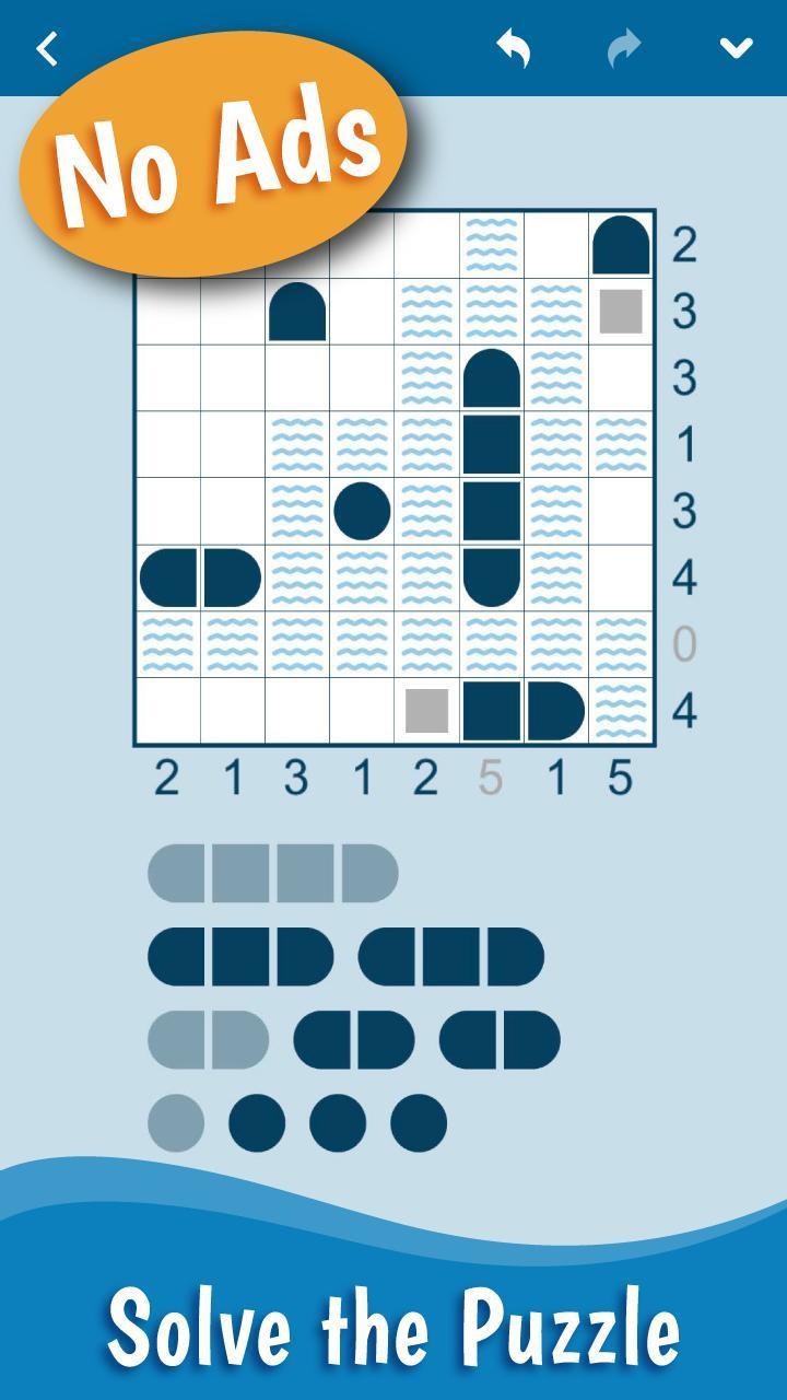 SeaBattle: War Ship Puzzles Capture d'écran 1