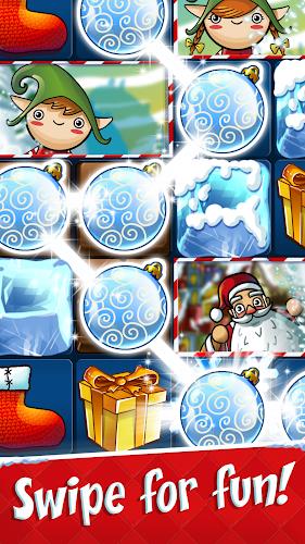 Xmas Swipe - Match 3 Game ภาพหน้าจอ 3