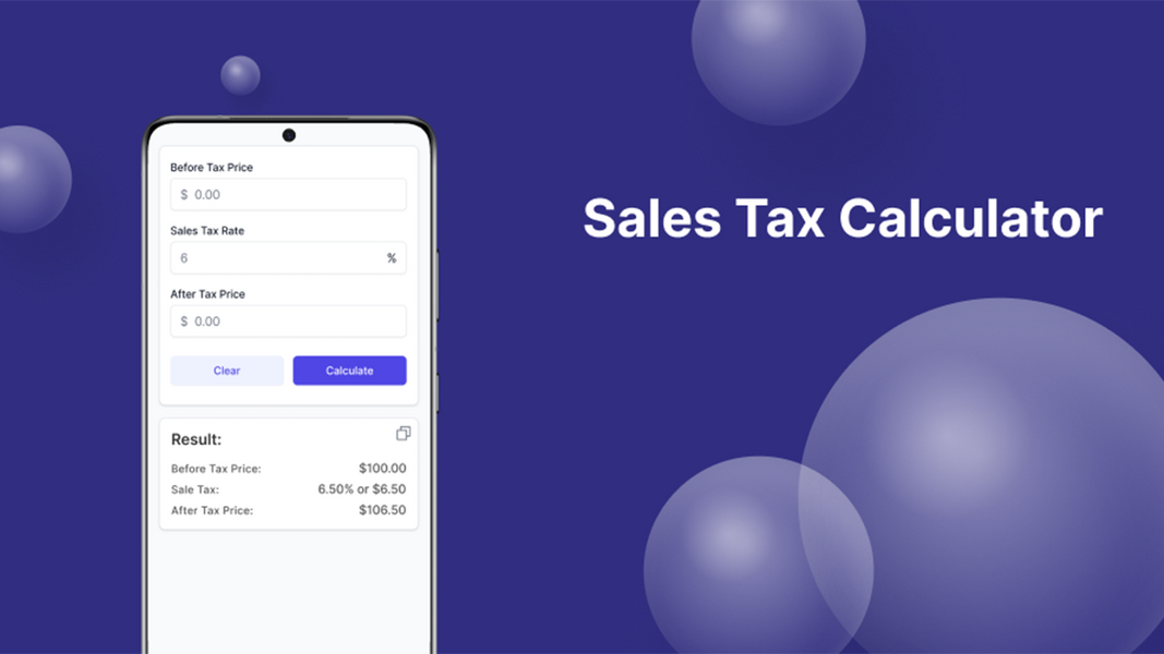 Sales Tax Calculator 스크린샷 3